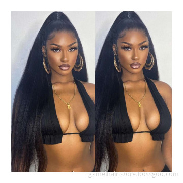 Peruvian Lace Front Wigs Natural Curly Full Lace Human Hair Wig For Black Women Glueless Cuticle Aligned Lace Frontal Wigs